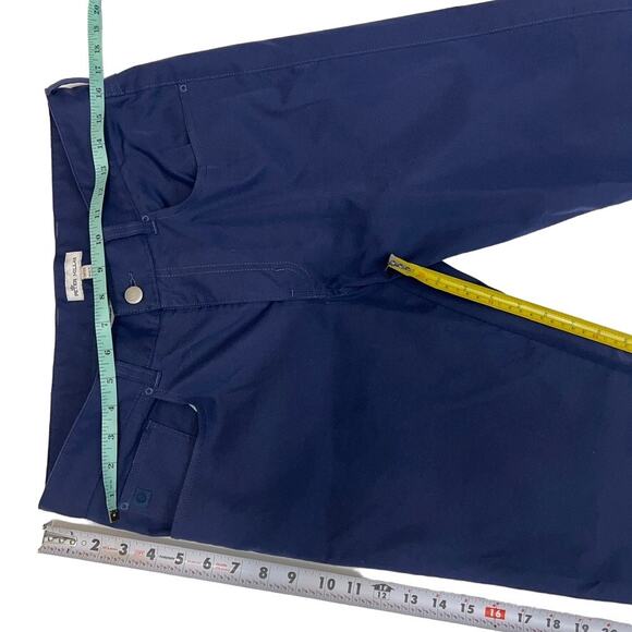 Peter Millar Navy Blue Pants 32/34 eb66 Performance Five-Pocket Pant - Picture 6 of 12